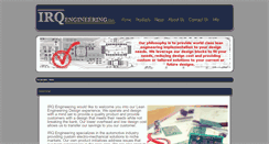 Desktop Screenshot of irqengineering.com